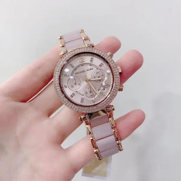 MK Pink Parker With Brand BoX. - Image 4